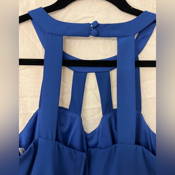 Bisou Bisou Royal Blue Romper - Picture 7 of 9